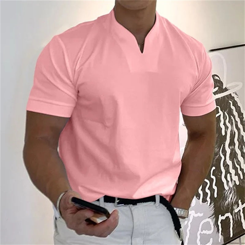 💎Men Gentlemans Business Short Sleeve Fitness T-shirt